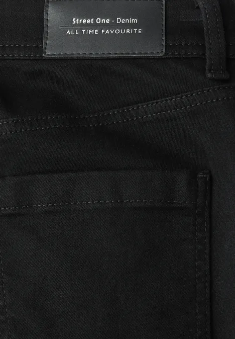 Casual jeans black clean washed