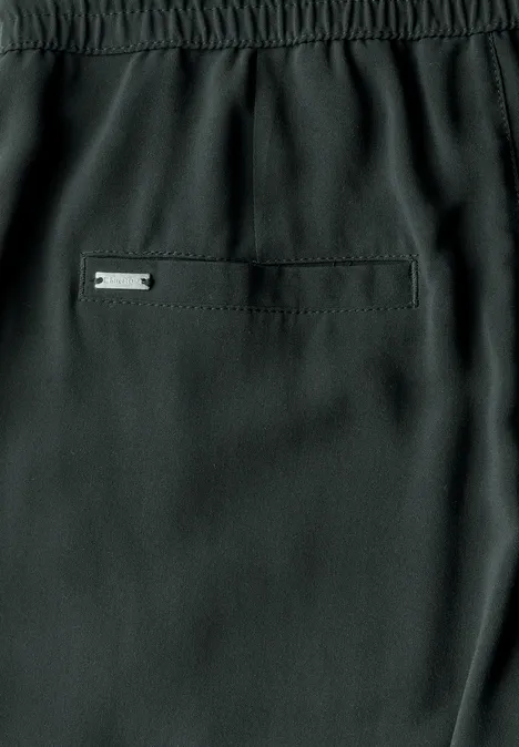 Wide Leg Hose pine grove green