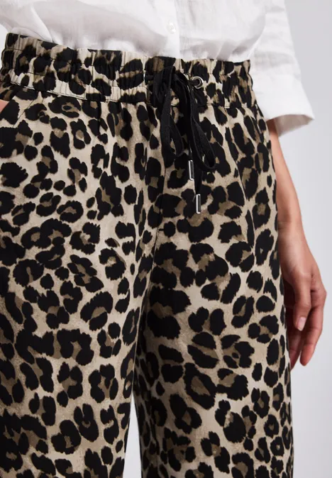 Leo Wide Leg Hose Black