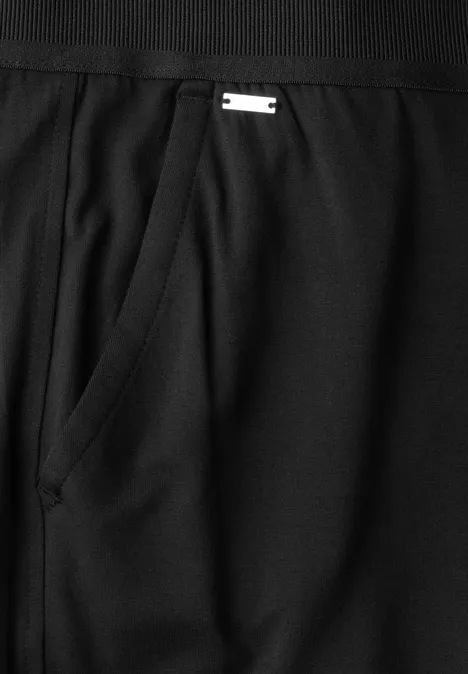 Jersey-Hose Black