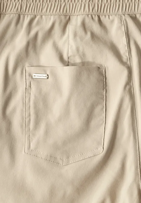 Loose Fit Hose mit Taschen coastal beige