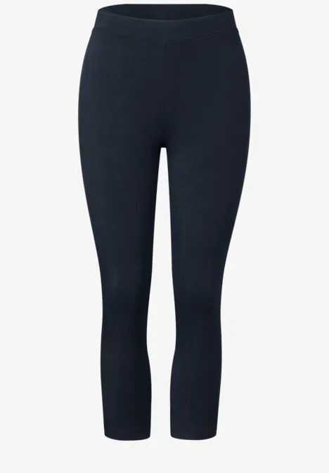 Basic 3/4 Leggings deep blue