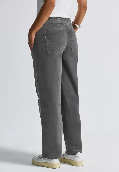 Washed Look Cordhose concrete grey