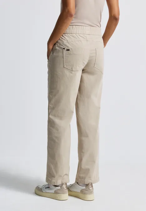 Washed Look Cordhose malted beige