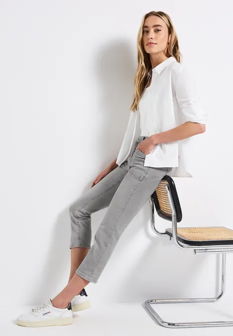 Casual Fit Jeans Ice grey washed