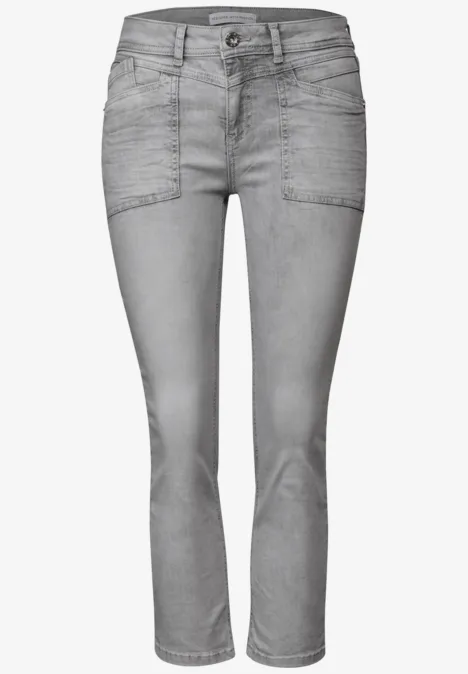 Jeans casual fit Ice grey washed
