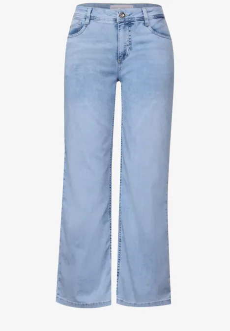 Wide Legs Jeans Ultra Bleach Wash