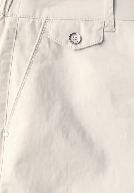 Twill Chino Shorts silkstone white
