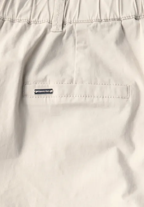 Twill Chino Shorts silkstone white