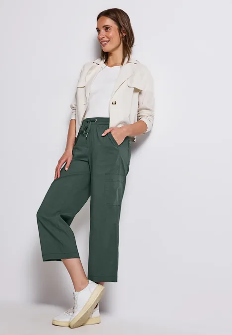 7/8 Cargo Hose mid green