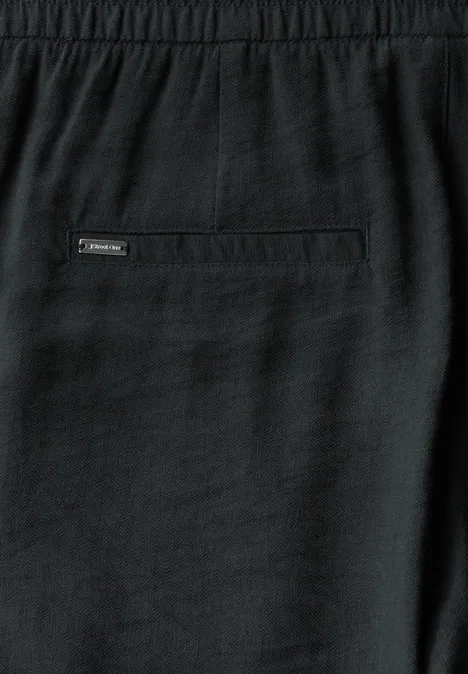Wide Leg Crepe Hose pine grove green