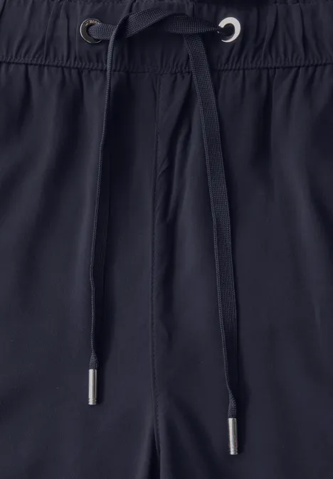 Paperbag Shorts deep blue