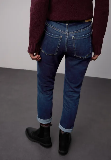 Loose Fit jeans dark indigo soft washed Loose Fit jeans dark indigo soft washed