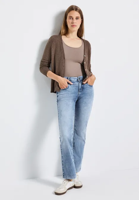 Bootcut Jeans light blue authentic washed