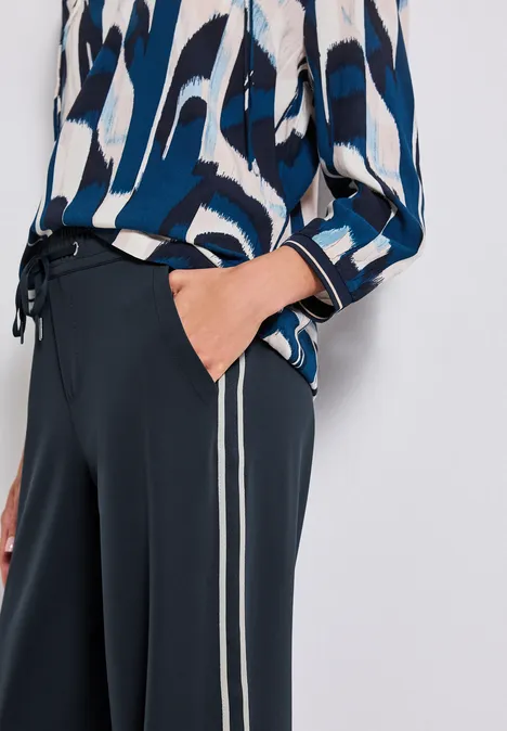 Hose mit Gallonstreifen deepwater blue