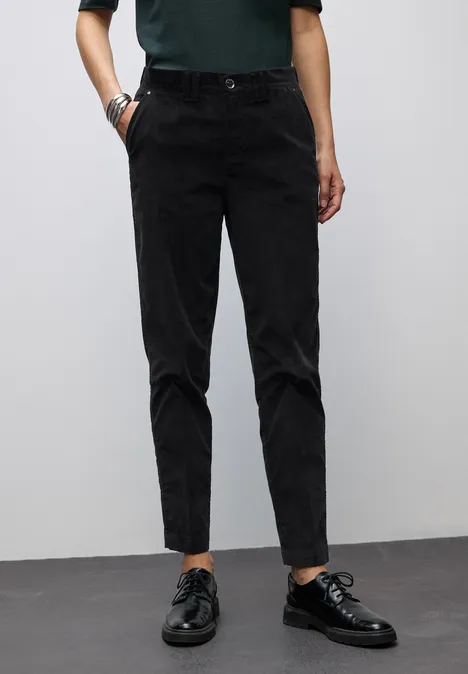 Softe Velvet Chino Black