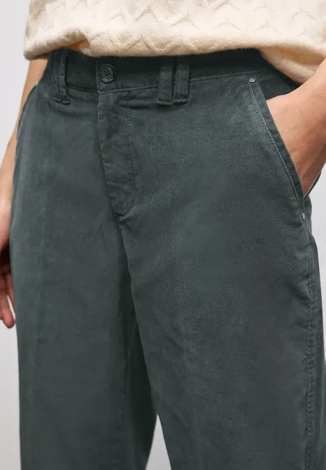 Softe Velvet Chino balsam green
