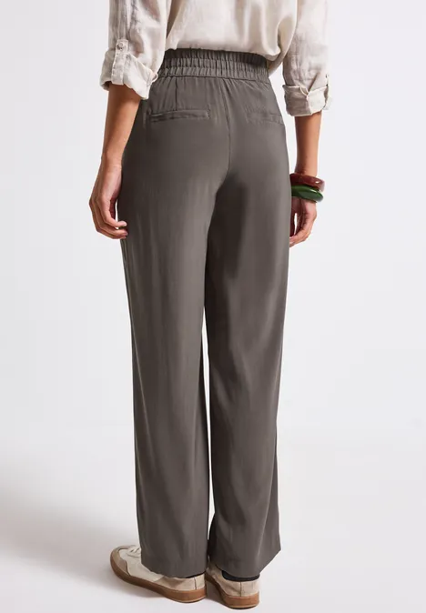 Straight Leg Twill Hose nomad brown