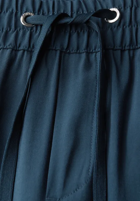 Straight Leg Twill Hose tide blue