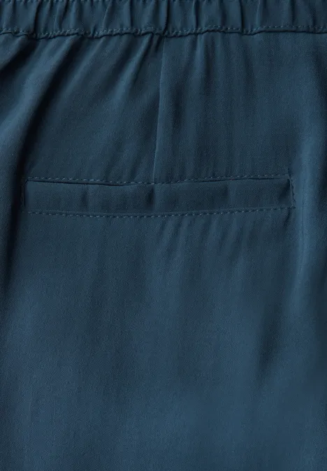Straight Leg Twill Hose tide blue