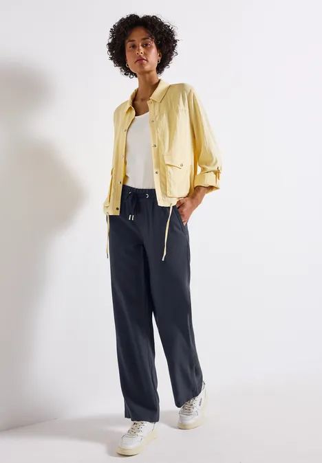 Straight Leg Twill Hose deepwater blue