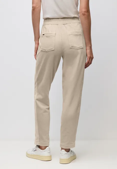 Loose Fit Cordhose malted beige