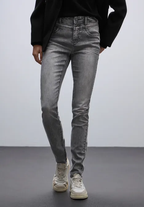 Slim Fit Jeans mid grey washed Slim Fit Jeans mid grey washed
