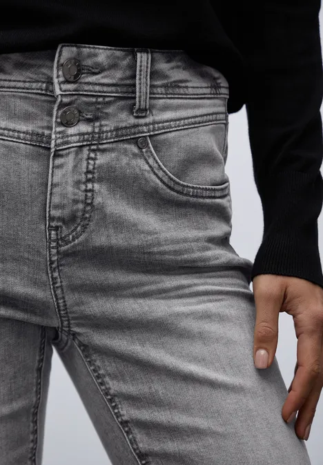 Slim Fit Jeans mid grey washed Slim Fit Jeans mid grey washed