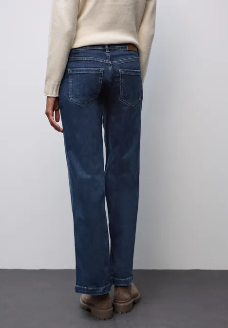 Wide Leg Jeans indigo washed