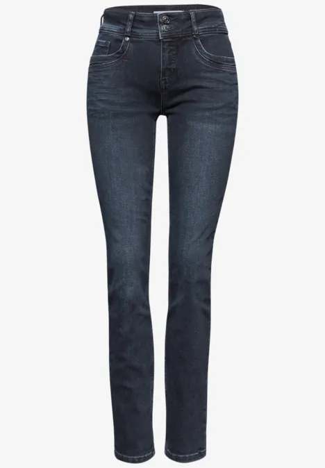Casual jeans blue black washed