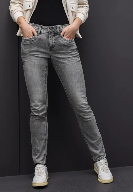Casual jeans mid grey washed