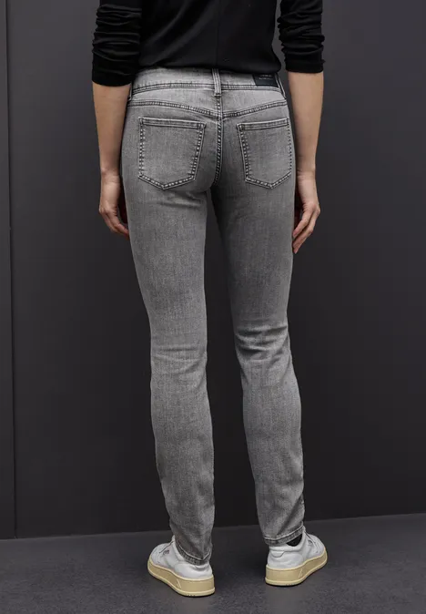 Casual jeans mid grey washed