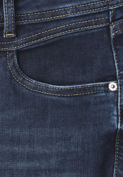 Slim Fit Jeans dark indigo soft washed