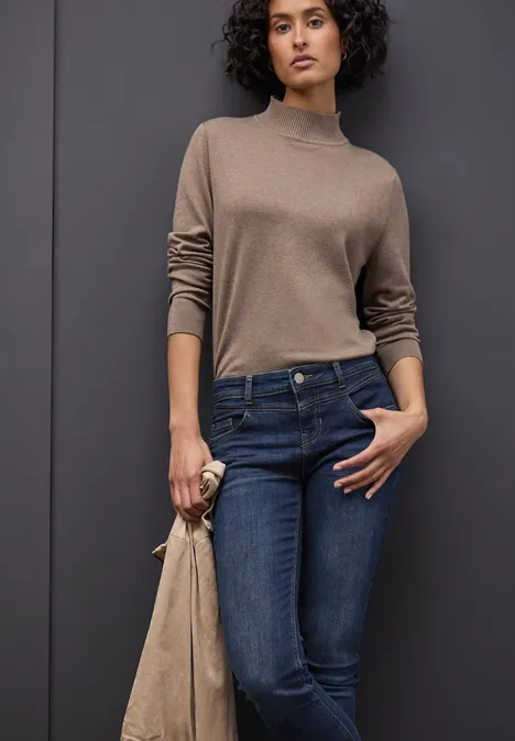 Slim Fit Jeans dark indigo soft washed