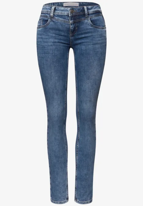 Jeansy Slim Fit light blue authentic washed