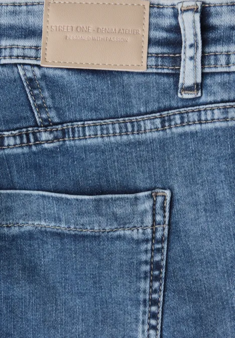 Jeansy Slim Fit light blue authentic washed