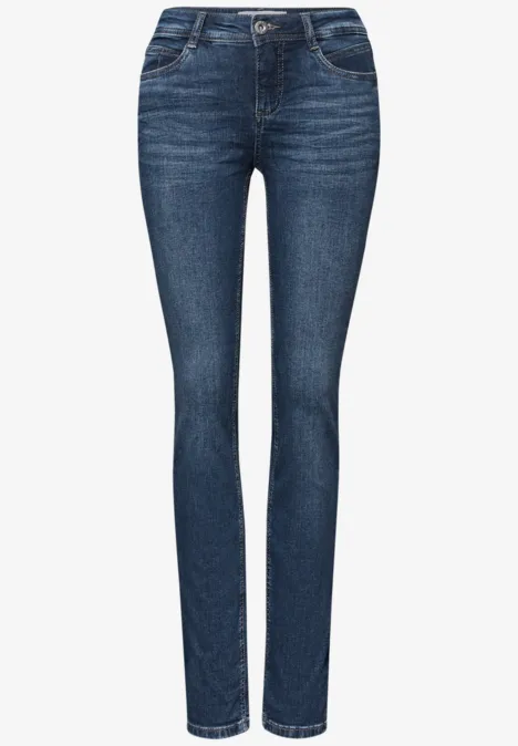 Casual jeans mid blue washed