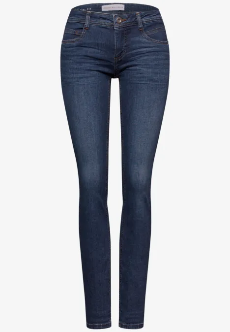 Low Waist Jeans dark blue soft wash Low Waist Jeans dark blue soft wash