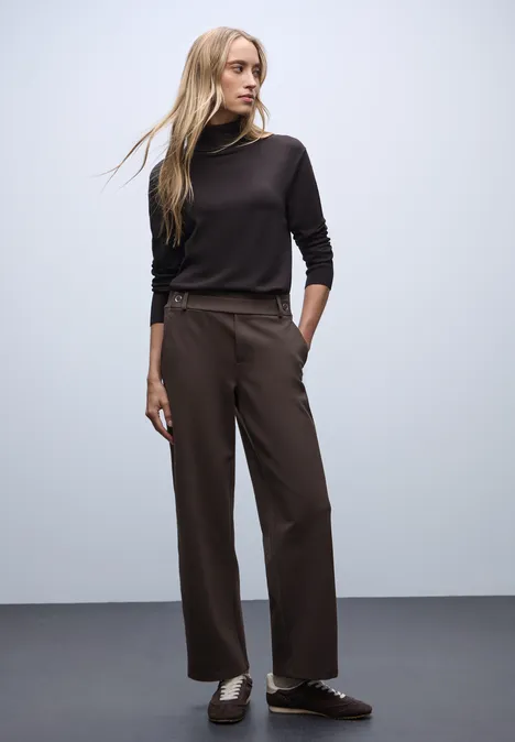 Pantalon Straight Legs deep roast brown Pantalon Straight Legs deep roast brown