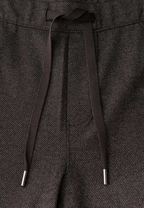 Pantalon Straight Legs avec tape deep roast brown Pantalon Straight Legs avec tape deep roast brown