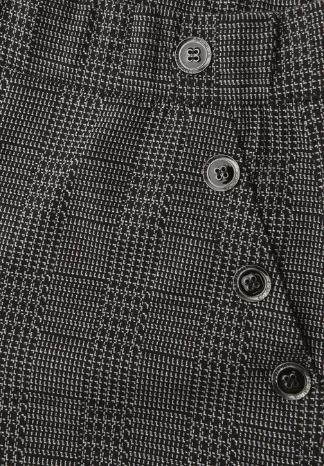 Pantalon à carreaux Straight Legs Black Pantalon à carreaux Straight Legs Black