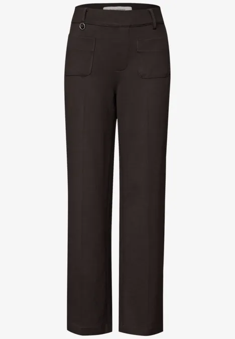 Straight Leg Hose deep roast brown