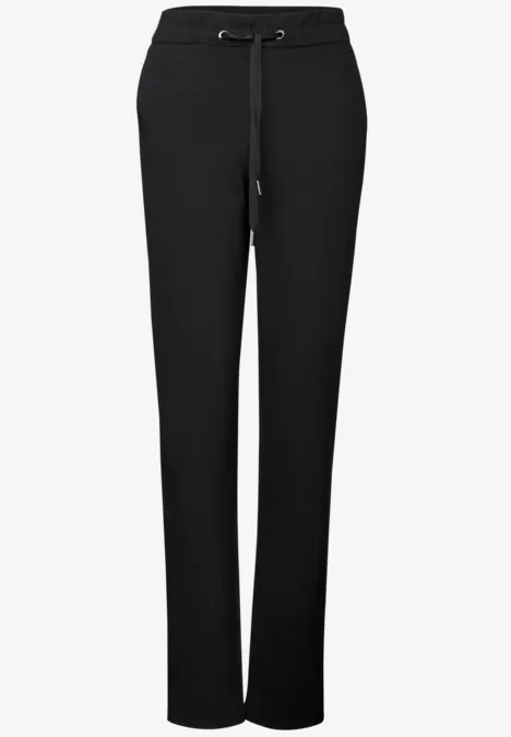 Loose Fit pantalon Black