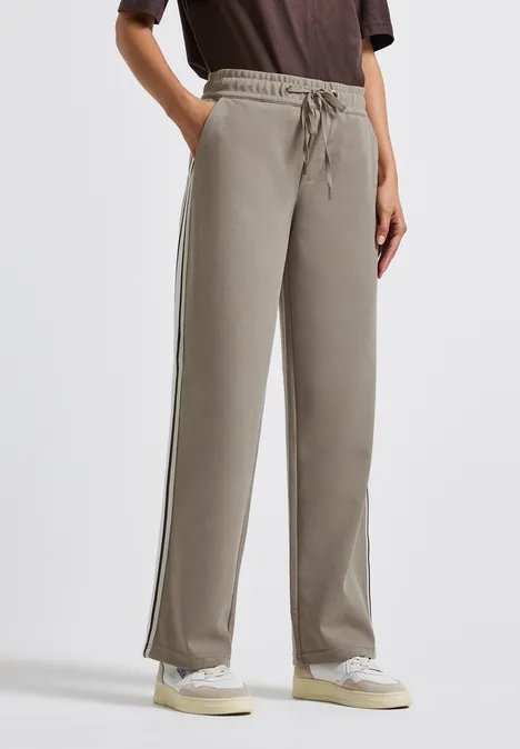 Hose mit Gallonstreifen bark brown