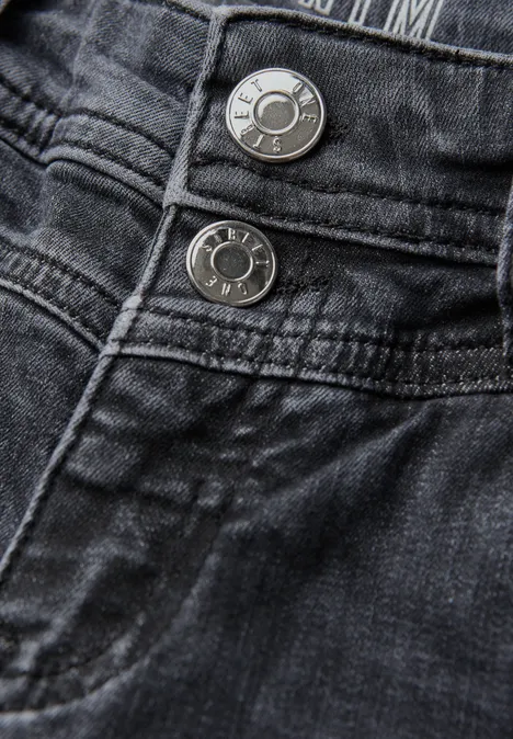 Casual Fit Jeans dark steel grey washed