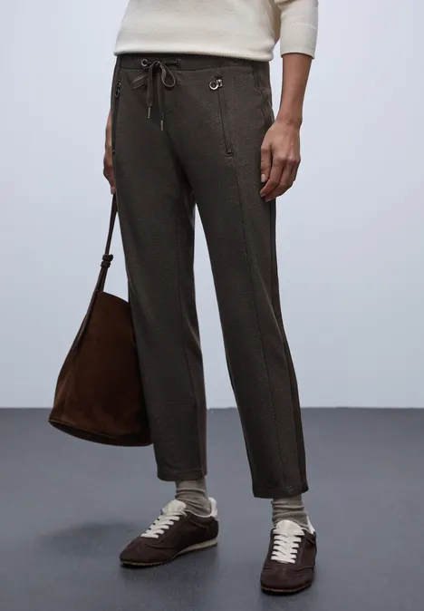 Loose Fit pantalon avec tape deep roast brown Loose Fit pantalon avec tape deep roast brown