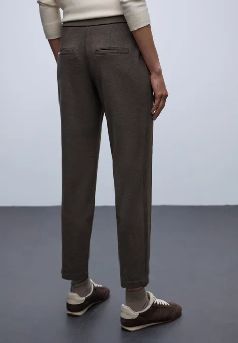 Loose Fit pantalon avec tape deep roast brown Loose Fit pantalon avec tape deep roast brown