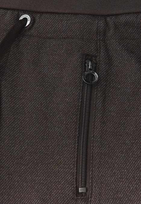 Loose Fit pantalon avec tape deep roast brown Loose Fit pantalon avec tape deep roast brown