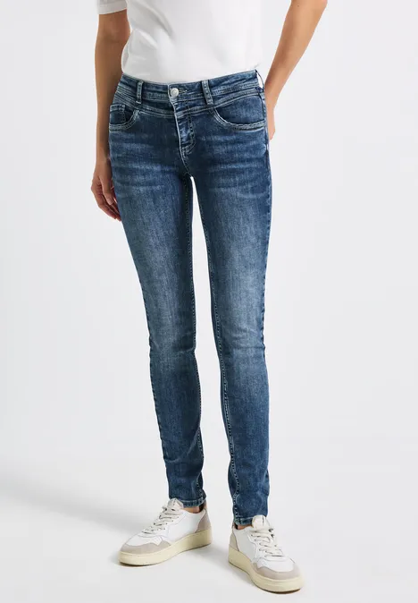 Slim Fit Jeans indigo heavy washed