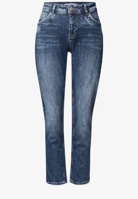 Loose Fit Jeans indigo heavy washed